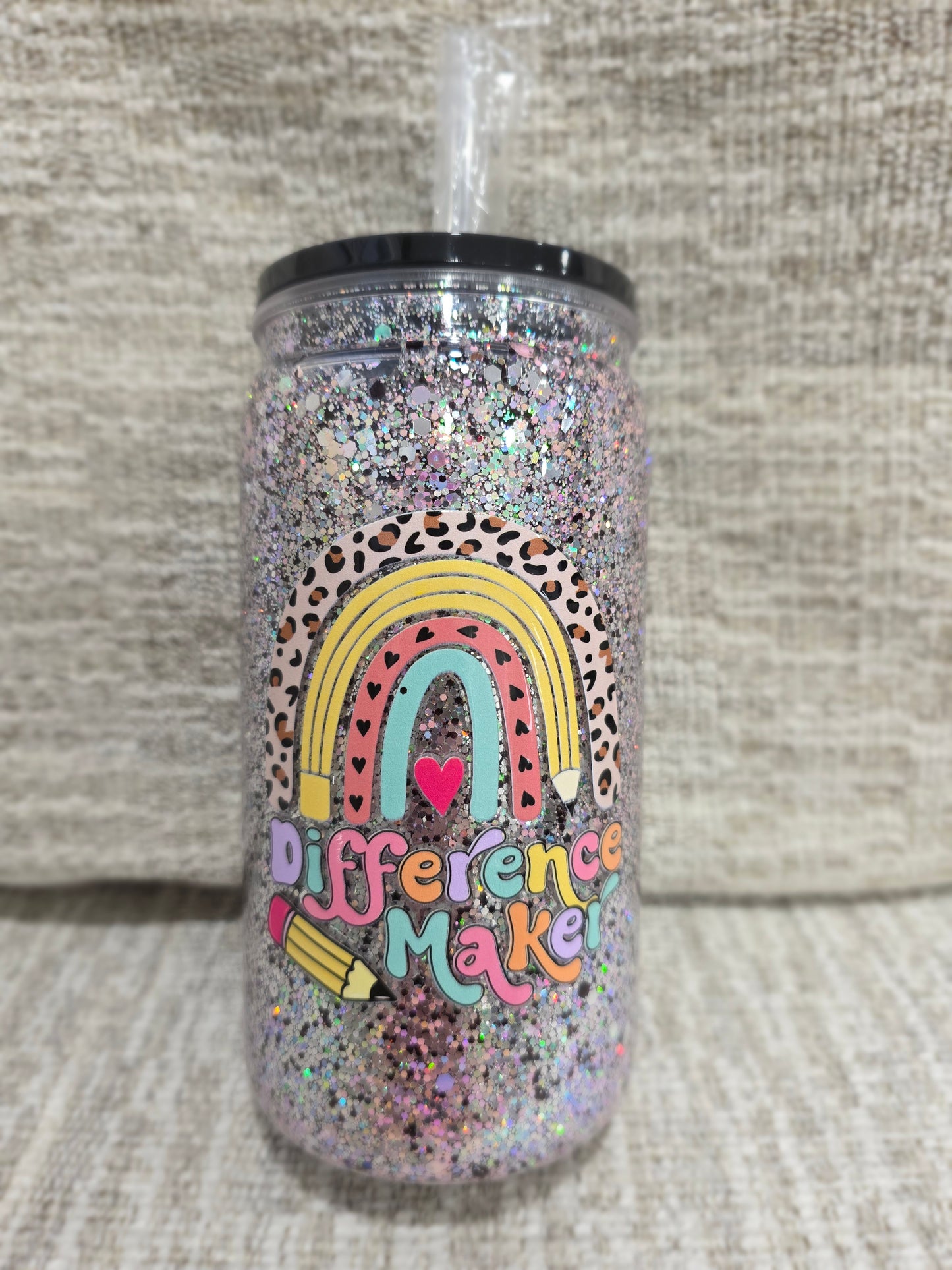 Custom Snowglobe Tumbler