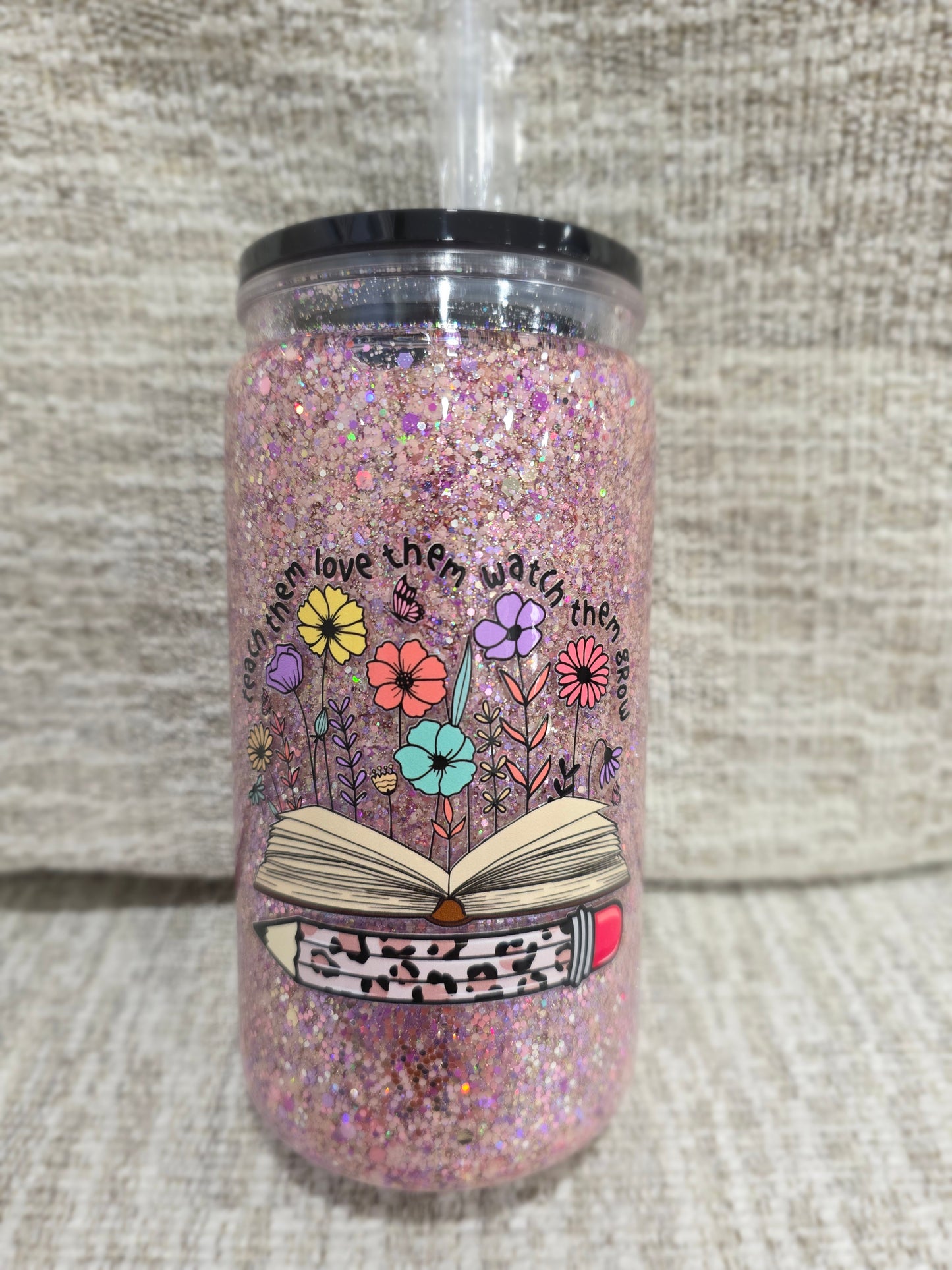 Custom Snowglobe Tumbler