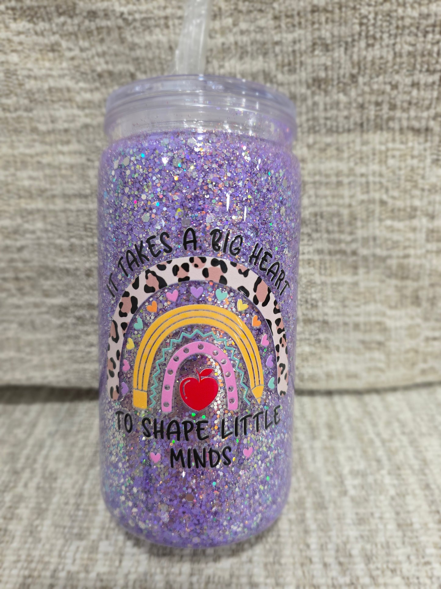 Custom Snowglobe Tumbler