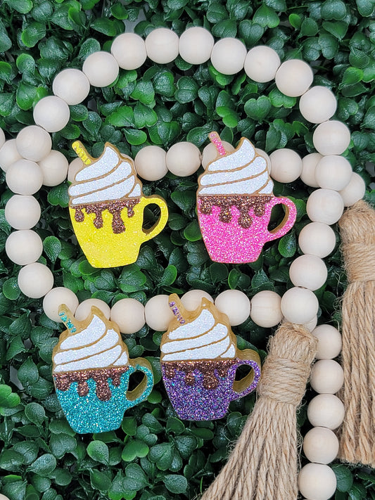 Winter Candy Apple Hot Cocoa Freshie Vent Clips