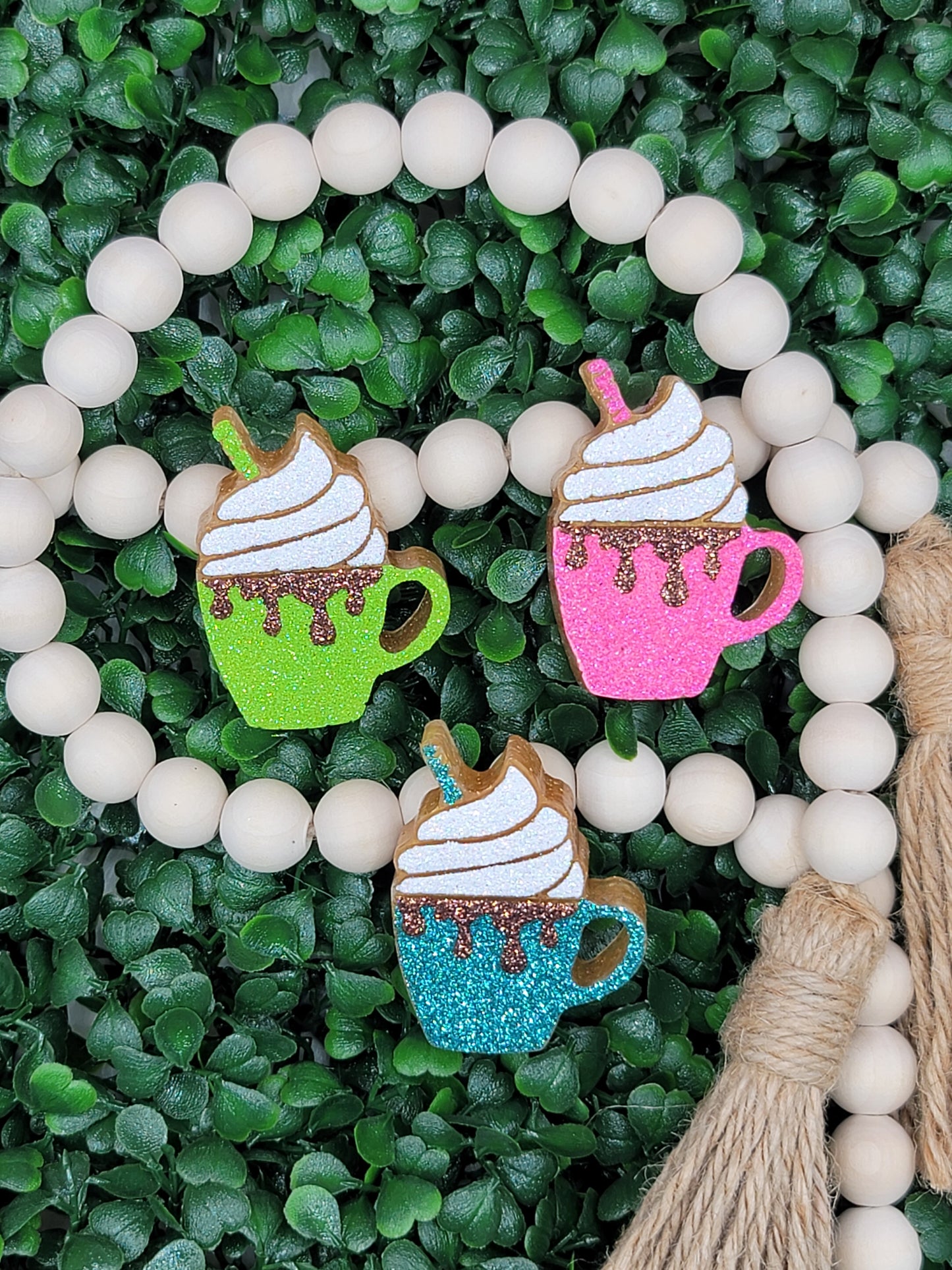 Cocoa Cup Vent Clip Freshie (3 per pack)
