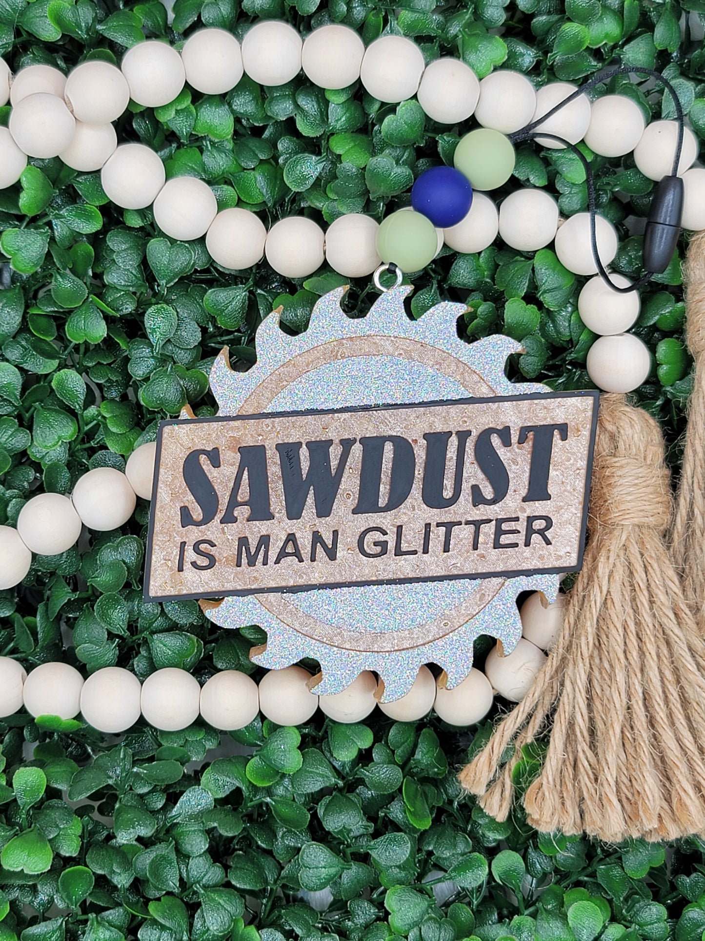 Sawdust is Man Glitter Freshie