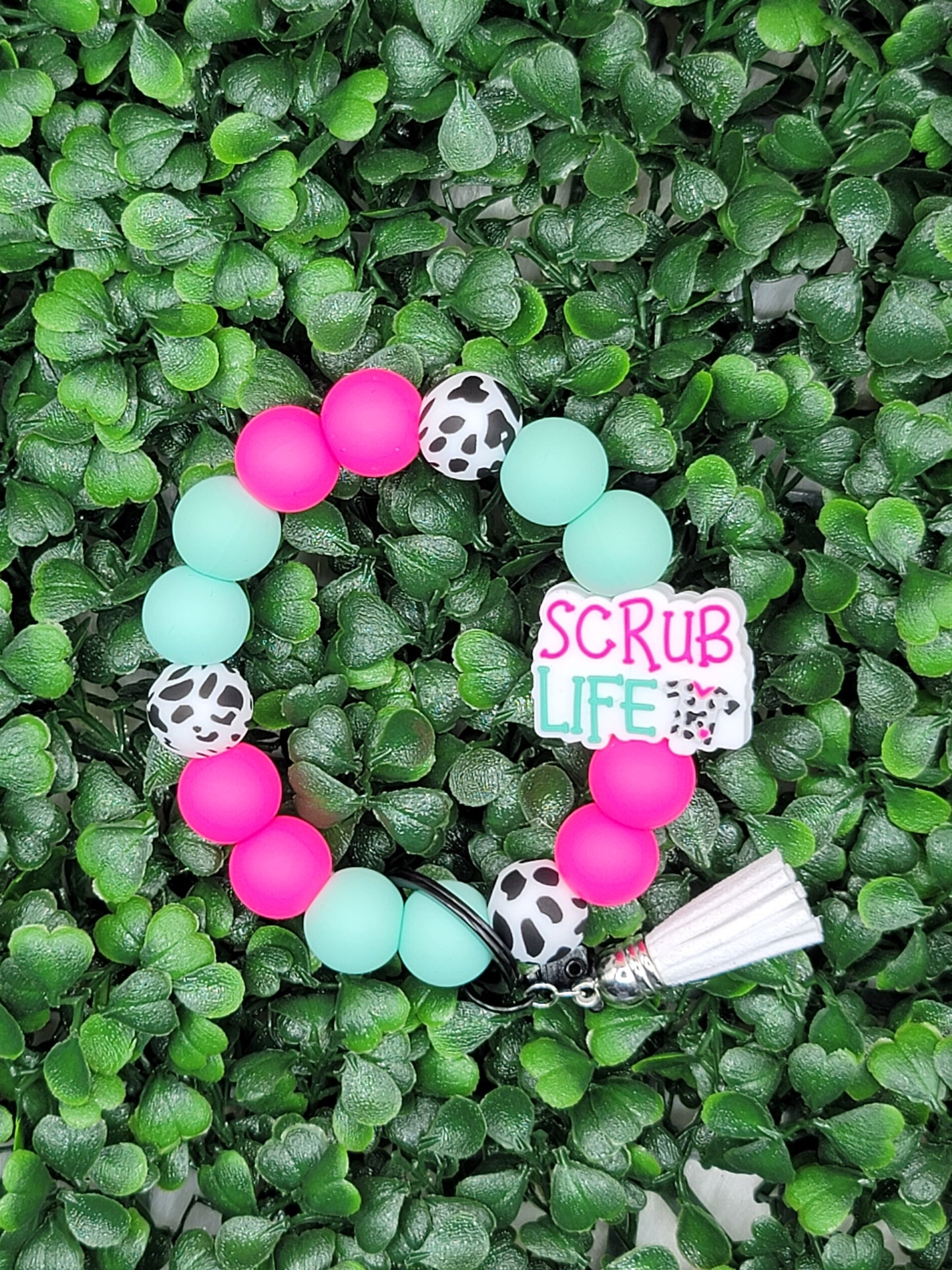 Scrub Life Wristlet Keychain