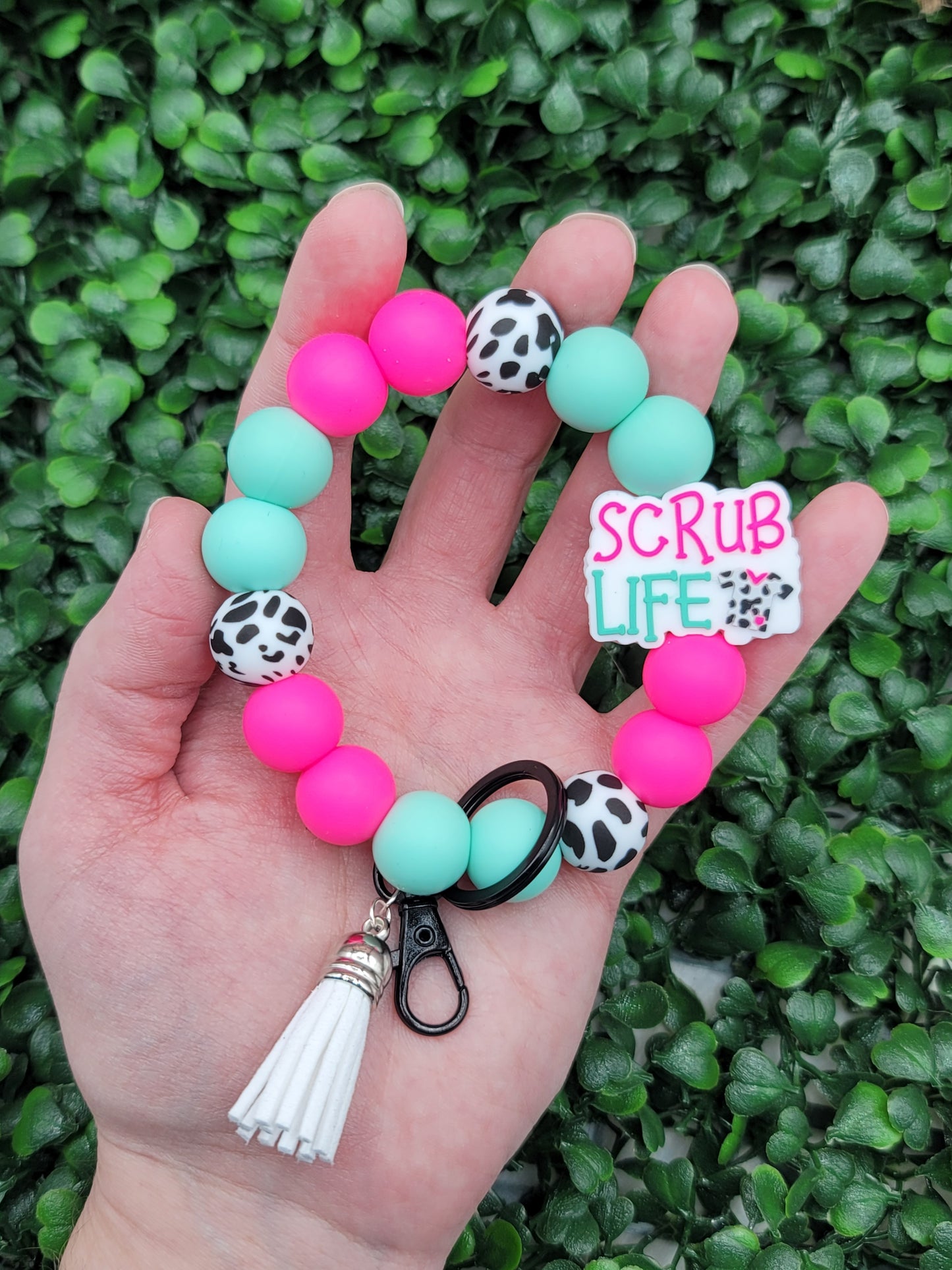 Scrub Life Wristlet Keychain