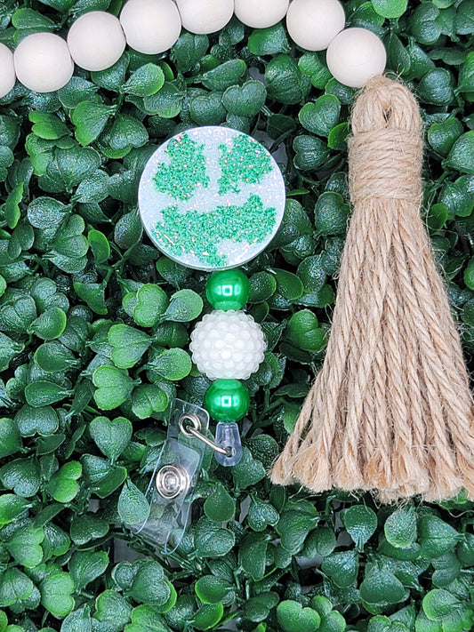 Green Cow Badge Reel