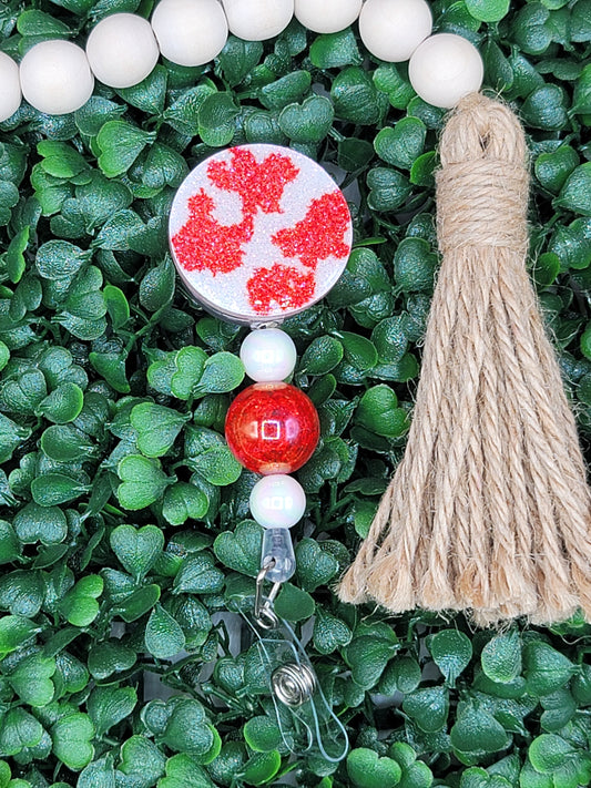 Red Cow Badge Reel