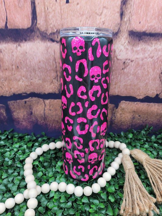 Leopard & Skull Tumbler