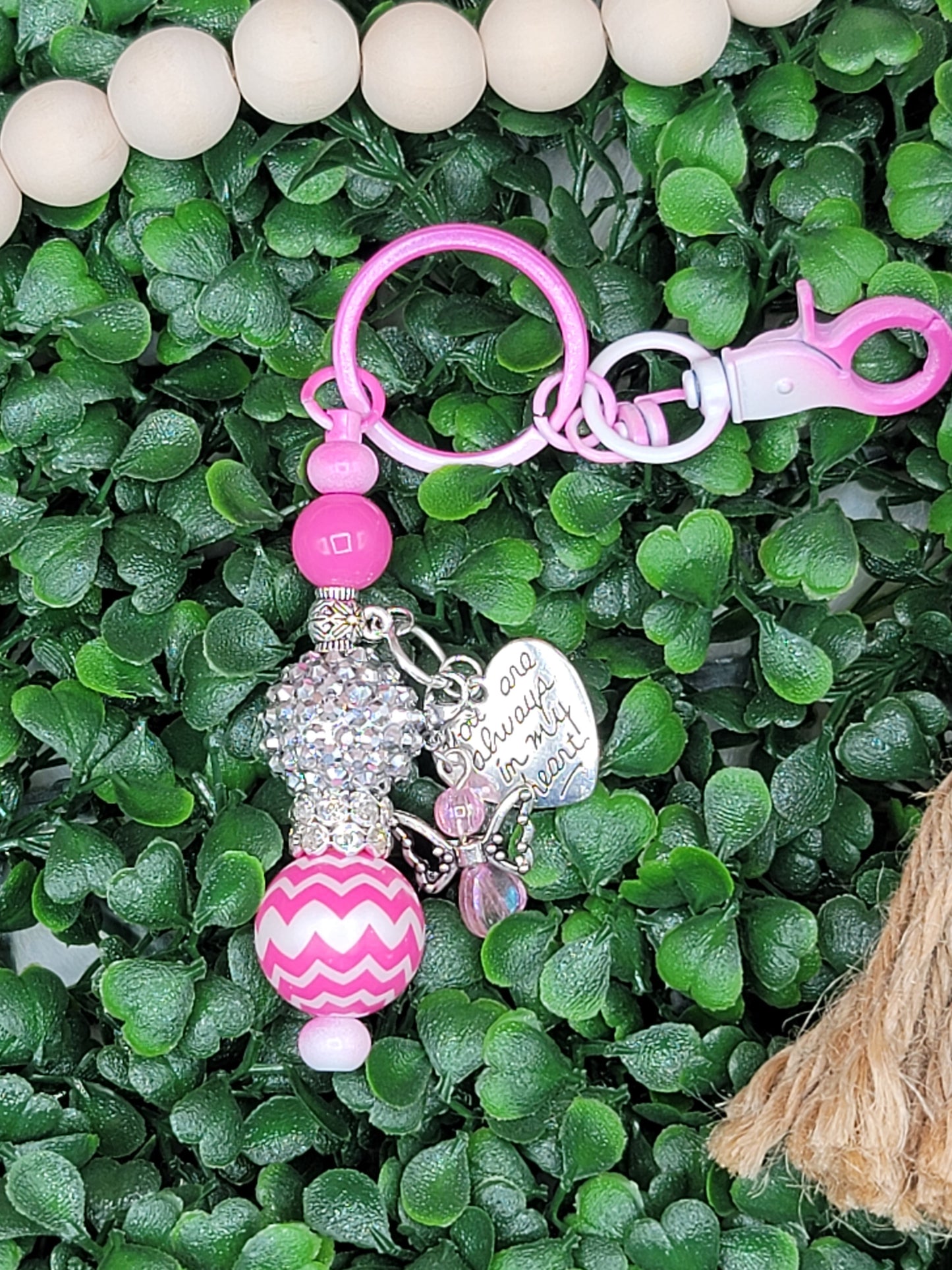 Angel Charm Keychain