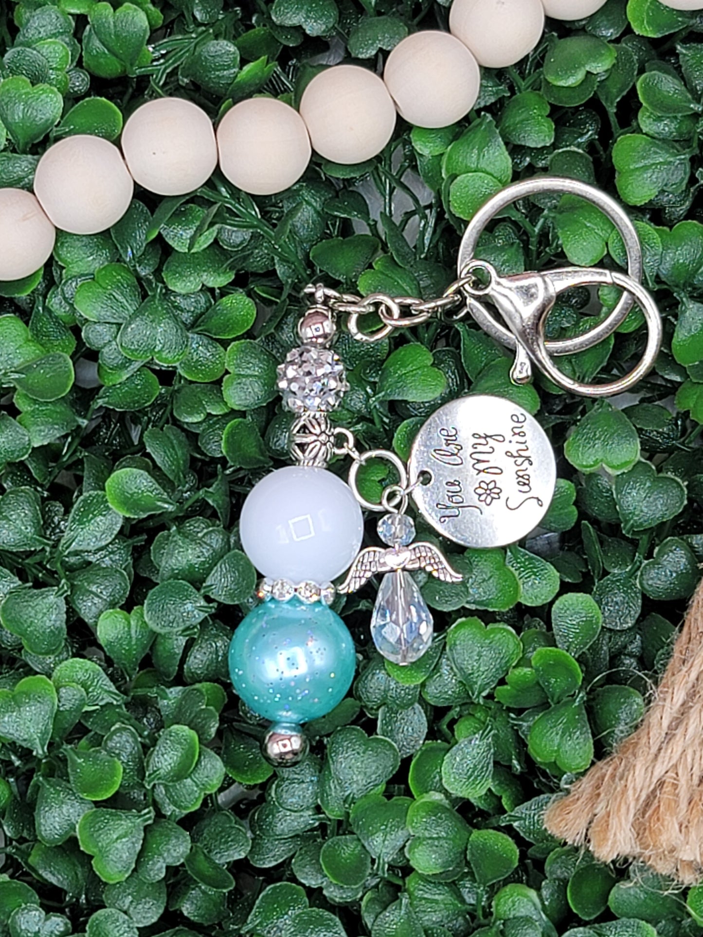 Angel Charm Keychain