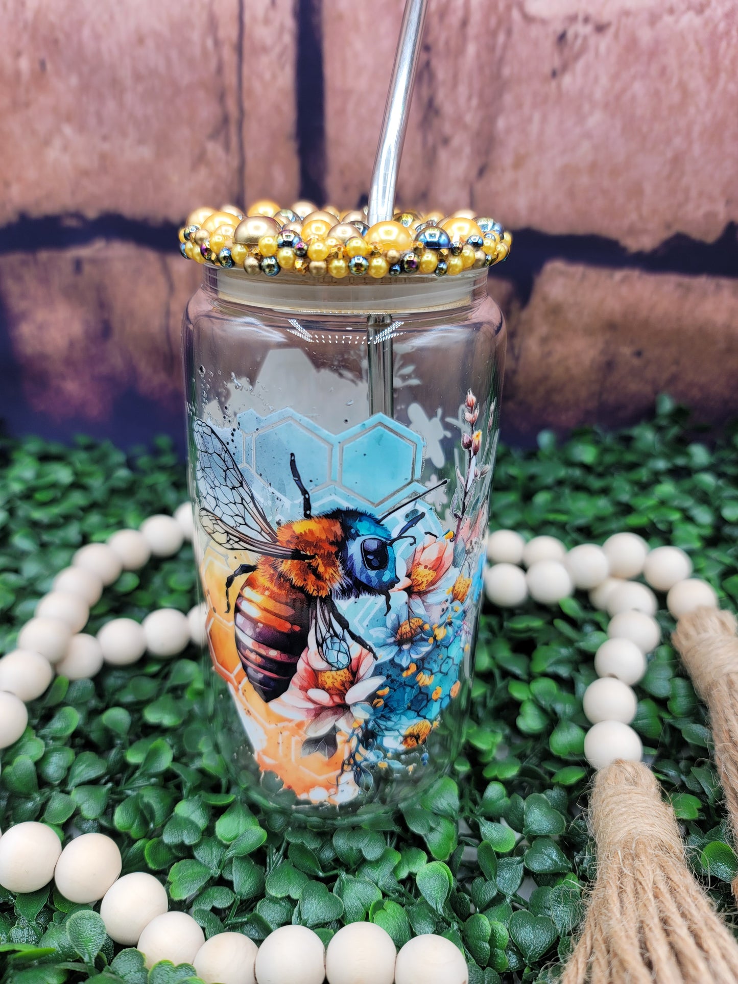 Let It Bee Libbey w/ Pearl Lid