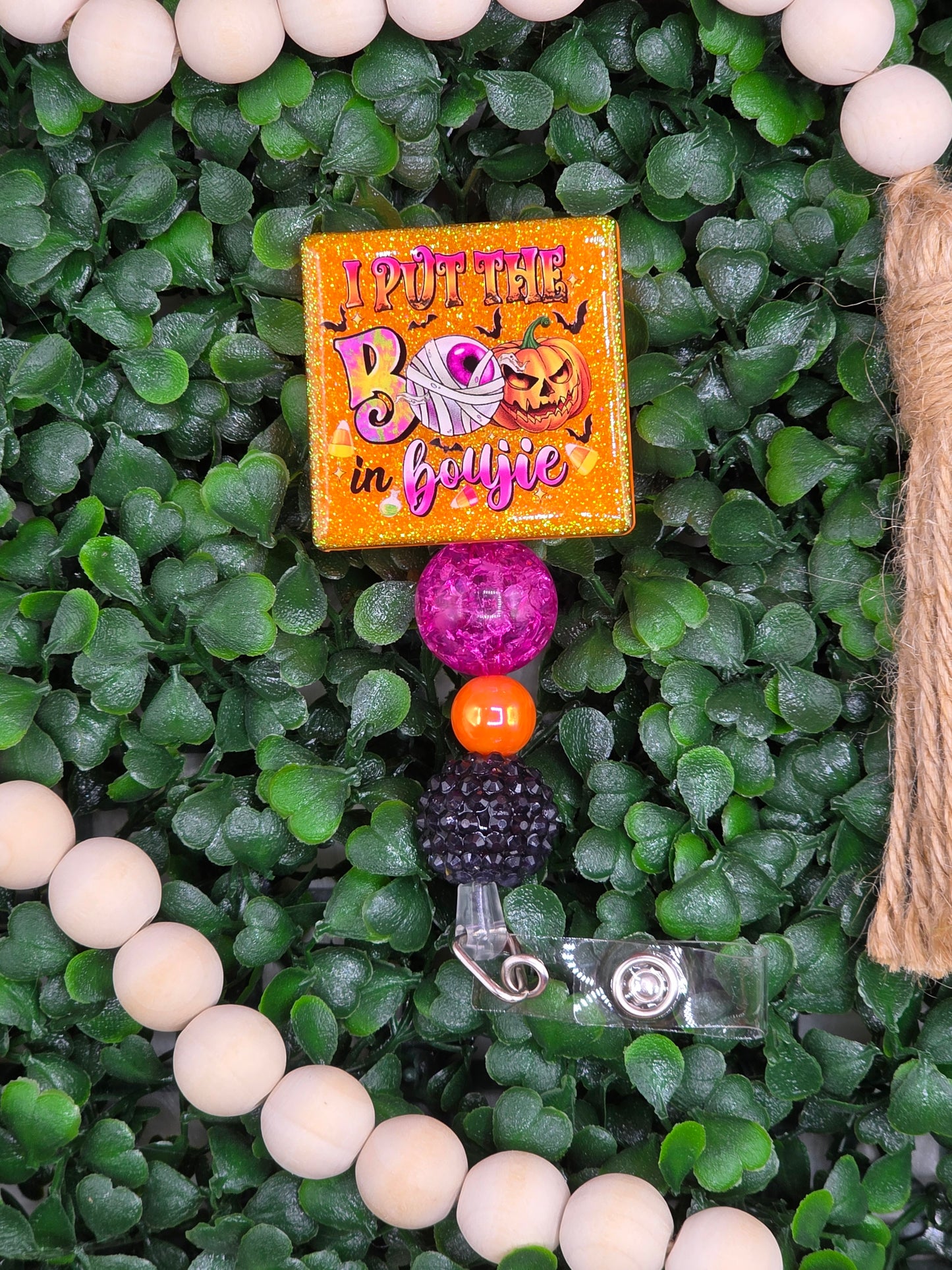Boo in Bougie Badge Reel