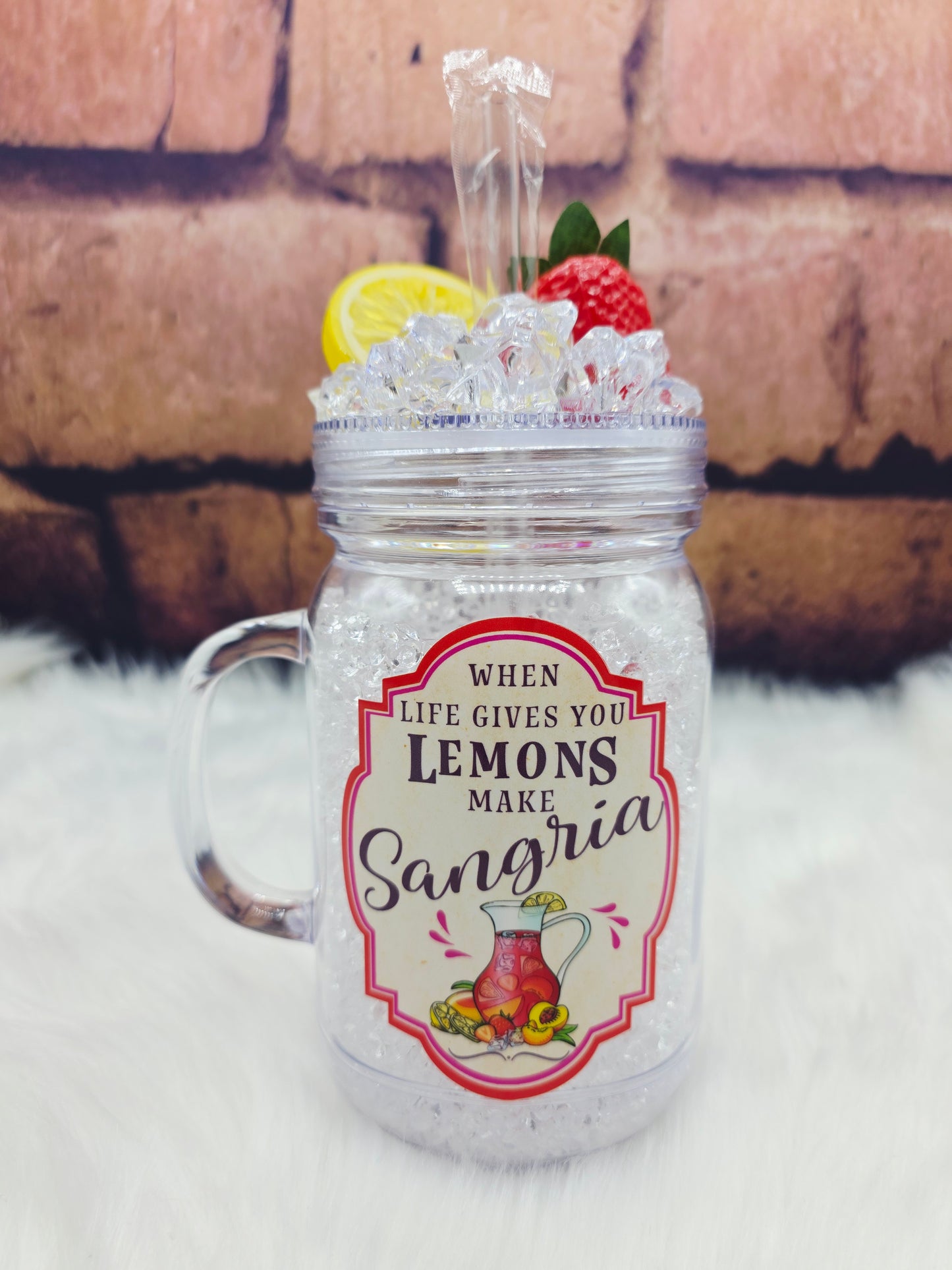 Sangria Ice Cup