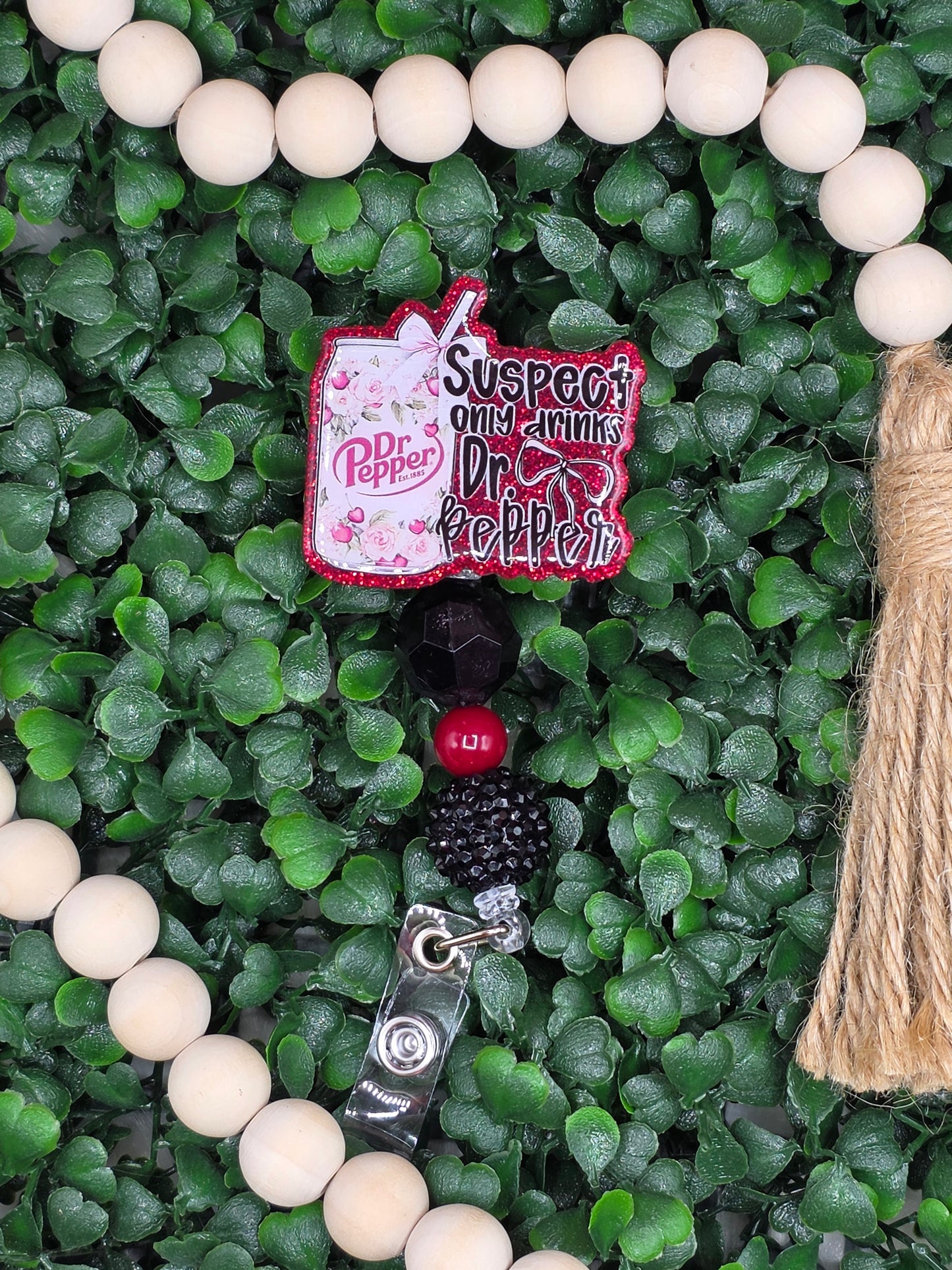 Dr Pepper Suspect Badge Reel